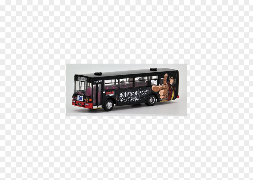 Bus Kushiro Lupin III バスコレクション Tomy Tec PNG