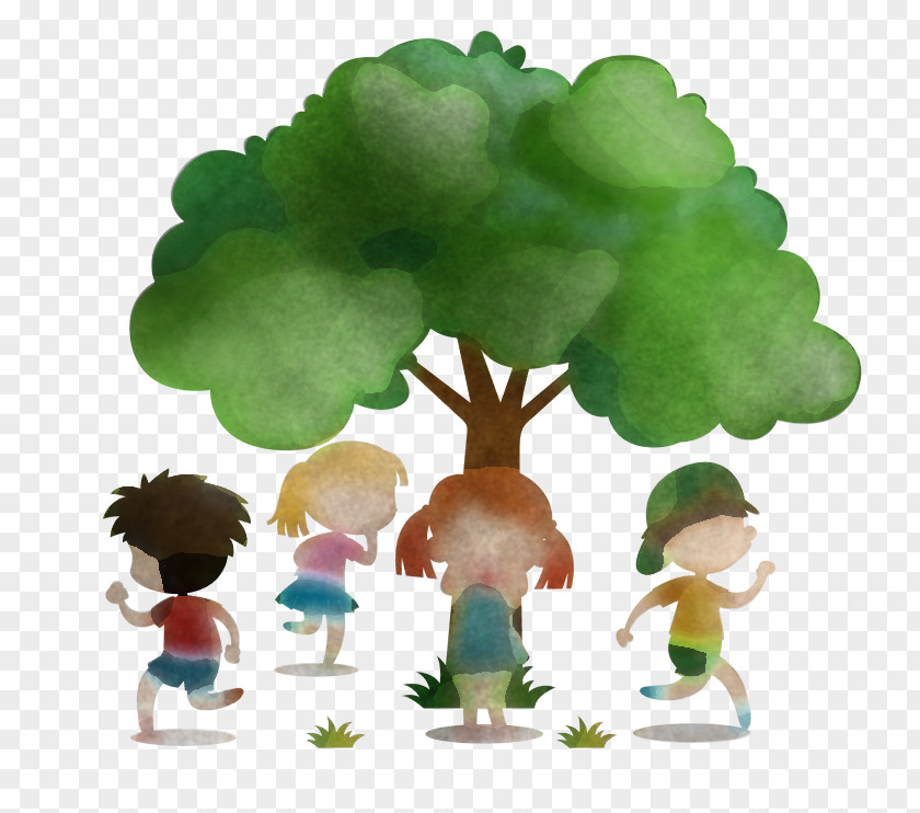 Cartoon Figurine Plant Animation Toy PNG