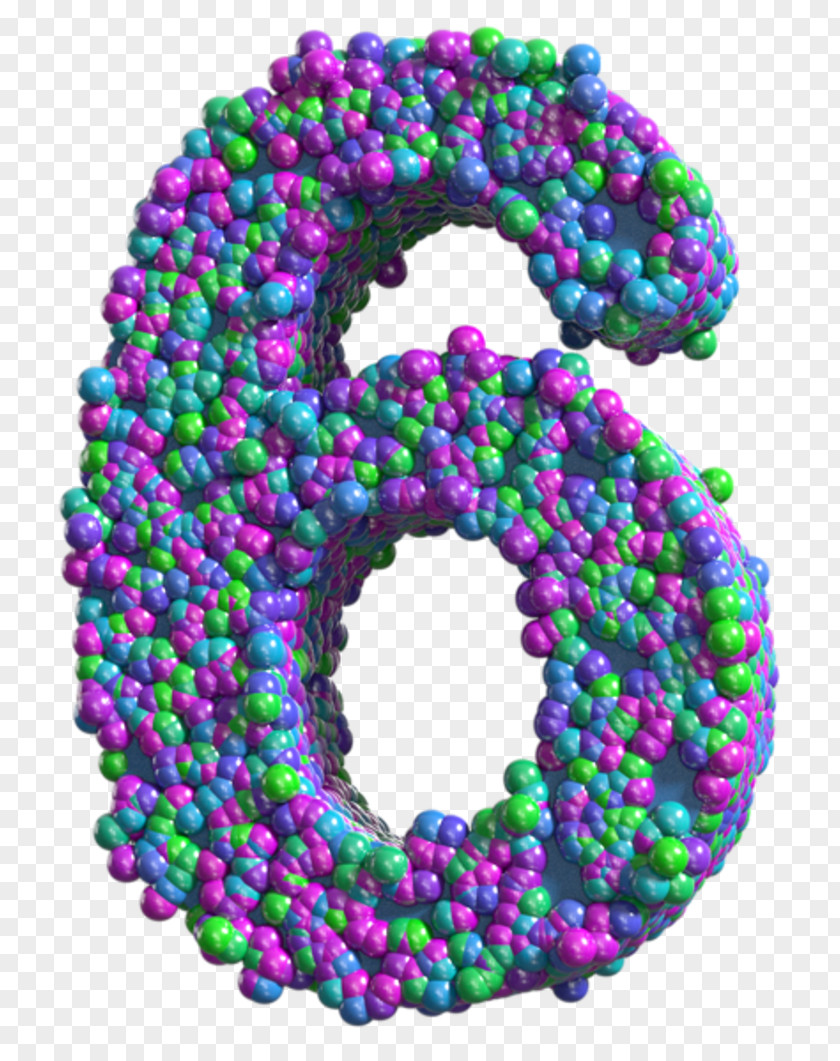 Colorful Numbers Clip Art PNG