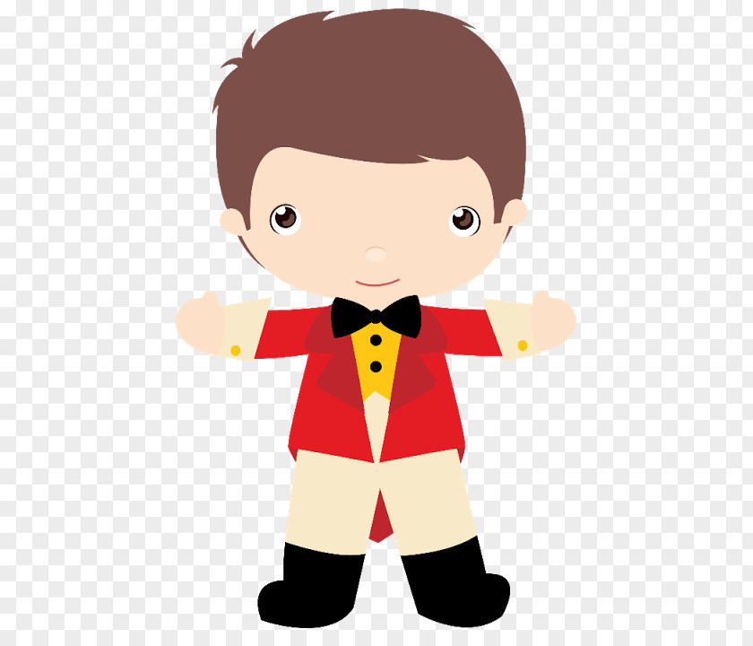 Cute Circus Ringmaster Clip Art PNG