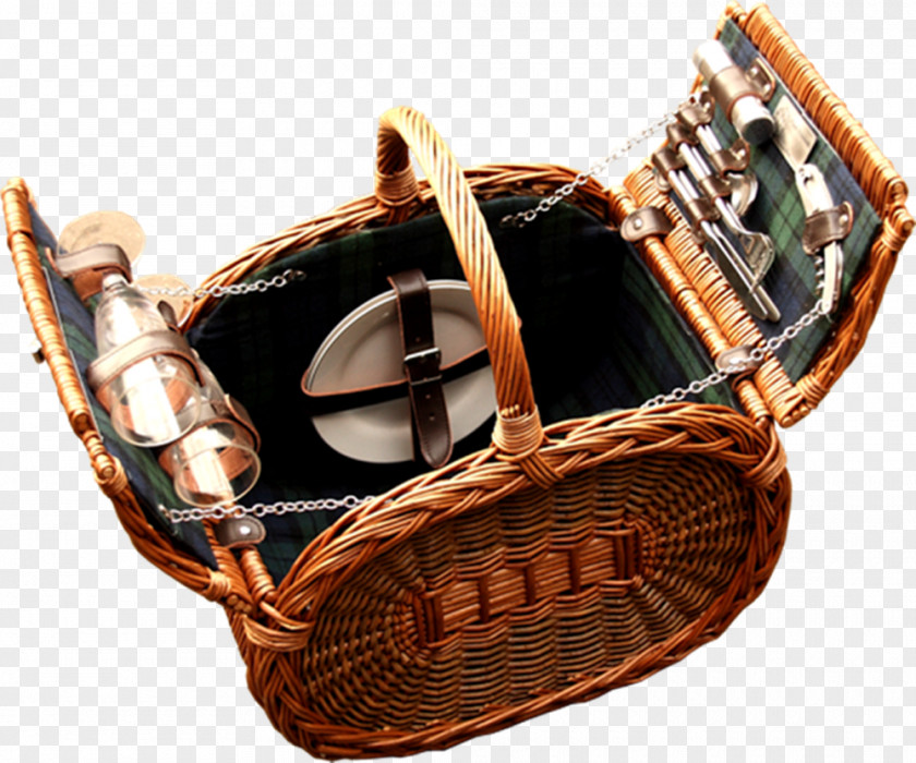 Picnic Basket Baskets Delicatessen Hamper Home Products Basketware PNG