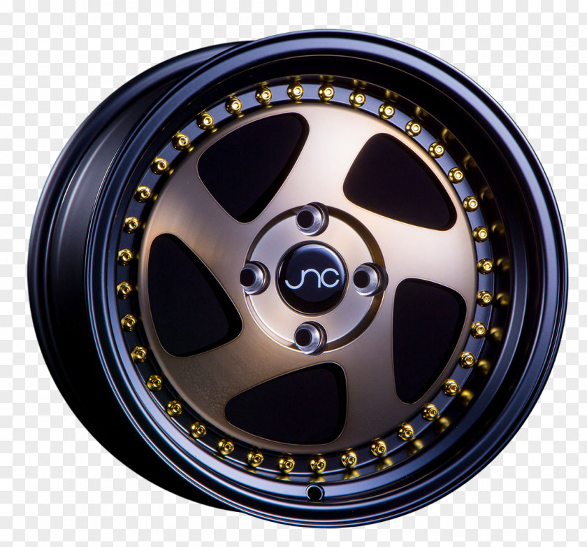 Car Alloy Wheel Rim Bronze PNG