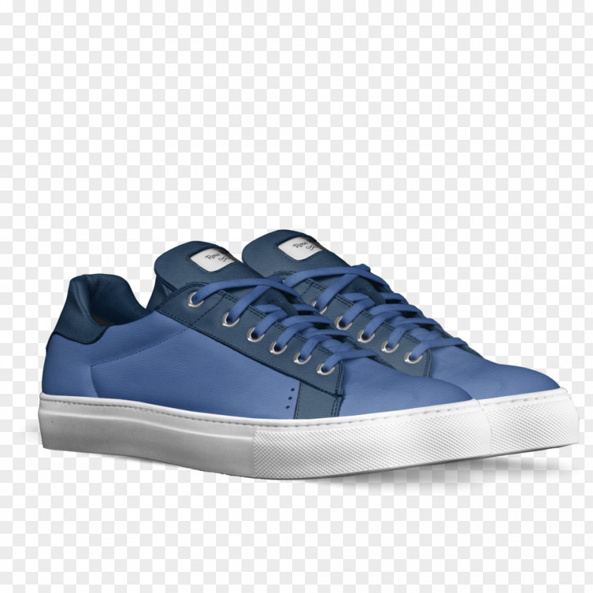 Double Rose Sneakers Skate Shoe Leather Blue PNG