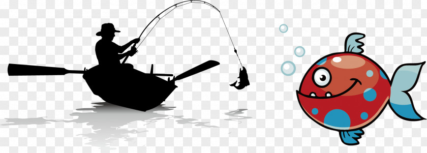 Genius Fishing Vessel Angling Drawing PNG