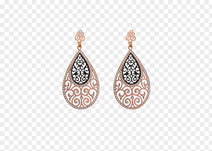 GOLD ROSE Earring Jewellery Gold Silver Gemstone PNG