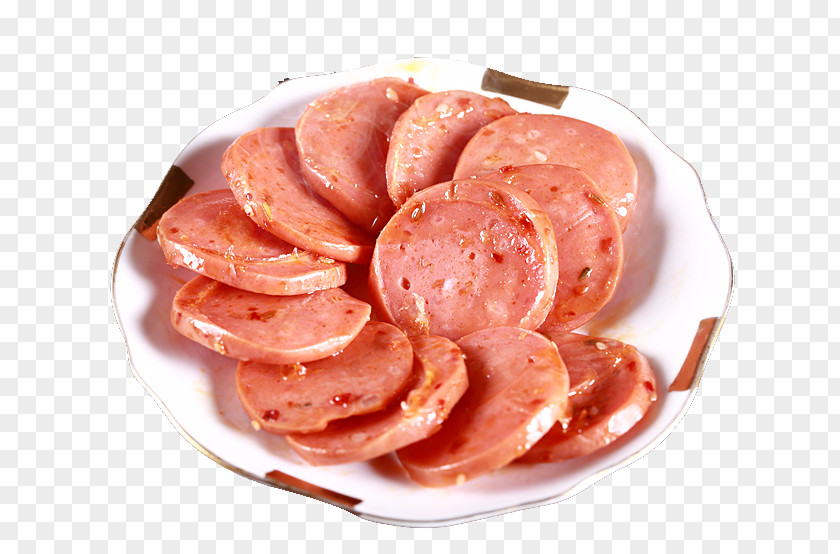 Ham Slice Sausage Soppressata Mettwurst Salami PNG