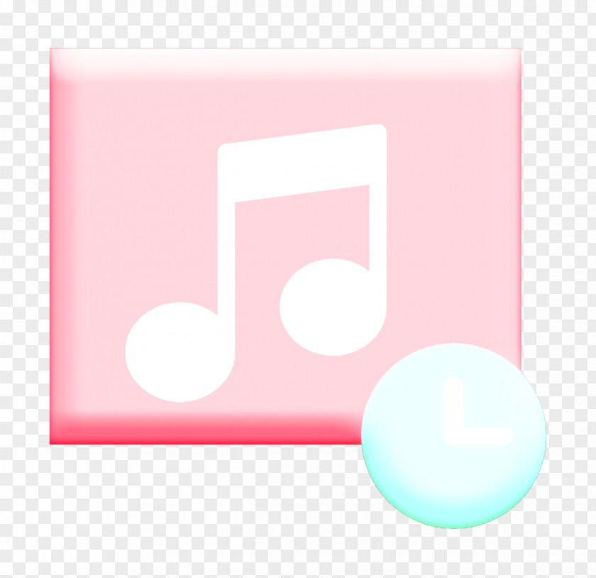 Sky Magenta Music Icon Player Interaction Assets PNG