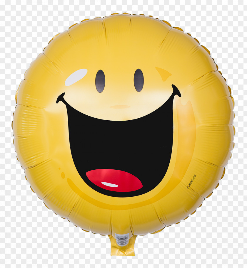 Smile Smiley Laugh Emoticon Toy Balloon PNG