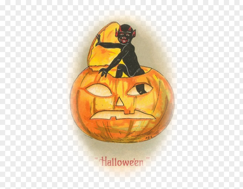 Pas De Deux Jack-o'-lantern Halloween Card Holiday Carving PNG