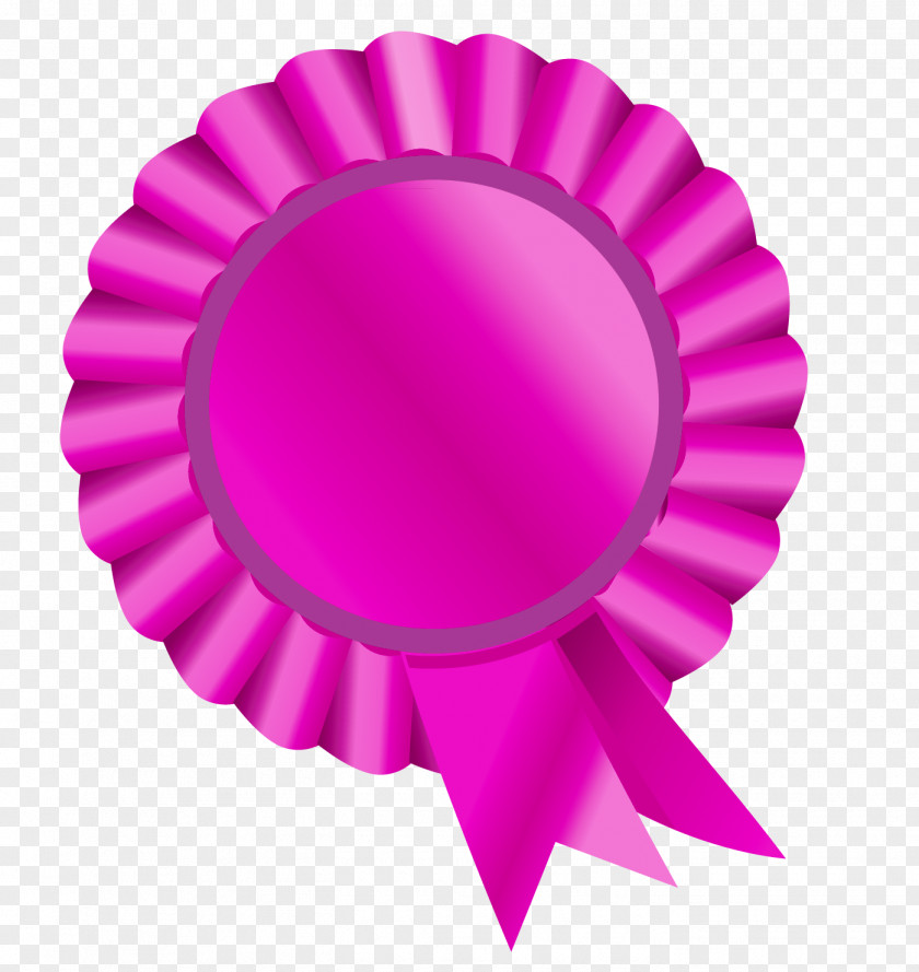 Pink Ribbon Rosette Royalty-free Clip Art PNG