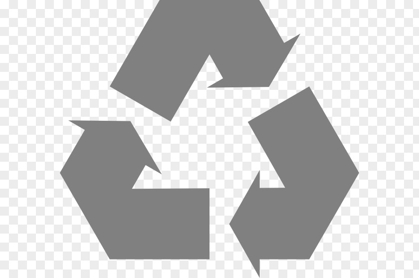 Simple Recycle Icon Arrows Paper Recycling Symbol Clip Art PNG