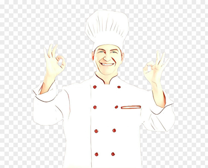 Uniform Gesture Cook Chef's Chief Chef Cartoon PNG