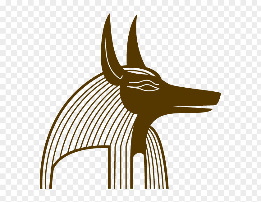 Anubis Mythologie égyptienne Ancient Egypt Sticker Egyptian Language PNG