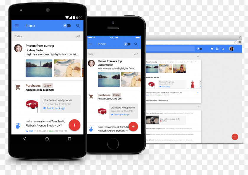 Gmail Inbox By Google I/O Email PNG