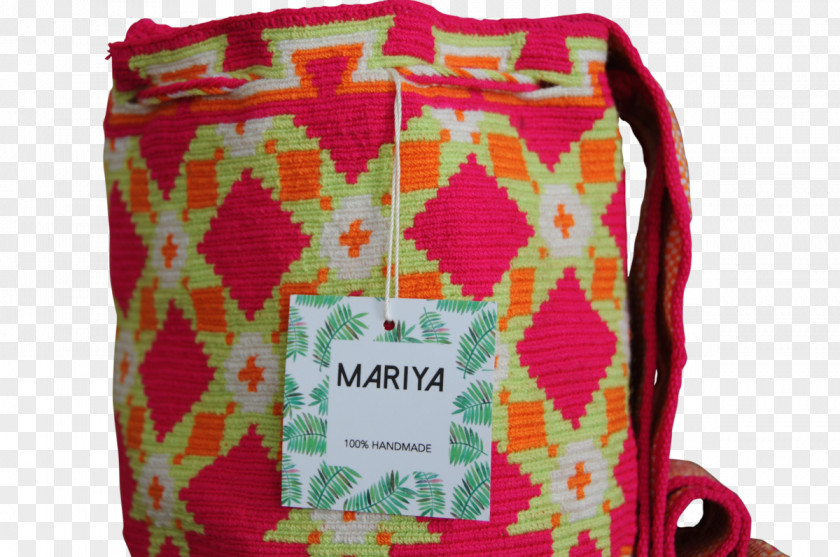 Pink Neon Handbag Textile PNG