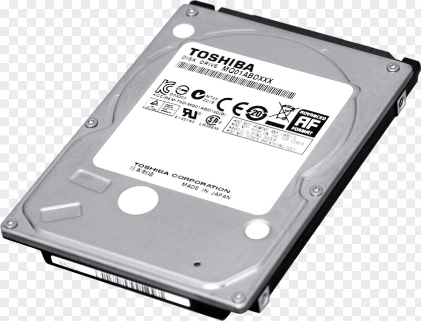 Product Laptop Hard Drives Serial ATA Toshiba Disk Storage PNG