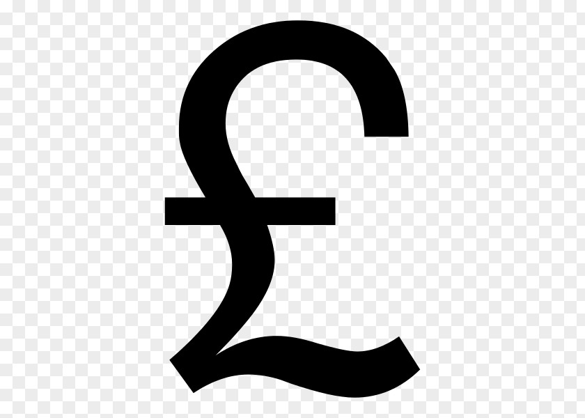 United Kingdom Pound Sign Sterling Currency Symbol Clip Art PNG