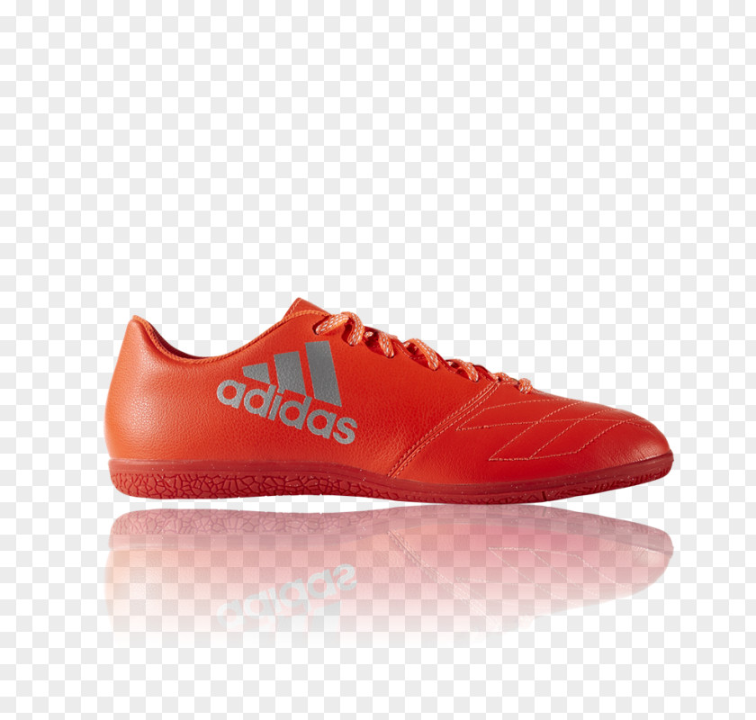 Adidas Sports Shoes X 163 TF Leather Solar Red PNG