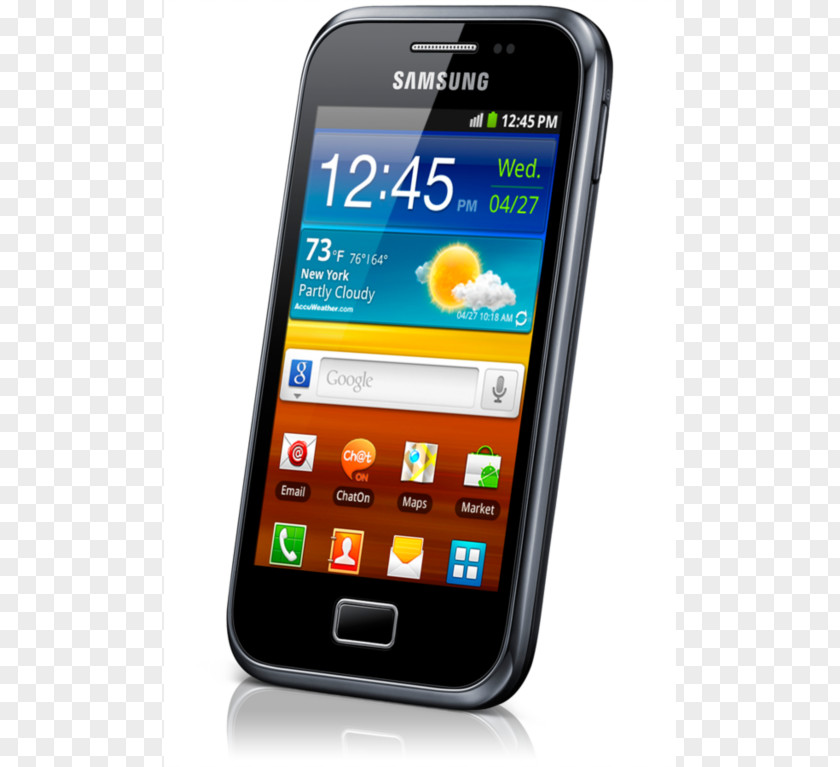 Android Samsung Galaxy Ace S Plus Smartphone PNG