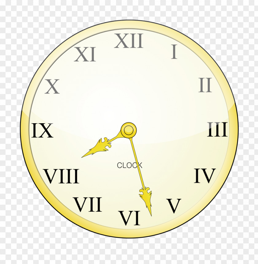 Clock Roman Numerals Face Numeral System Number PNG