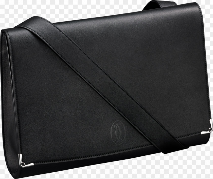 Bag Messenger Bags Leather Handbag Calf Cartier PNG