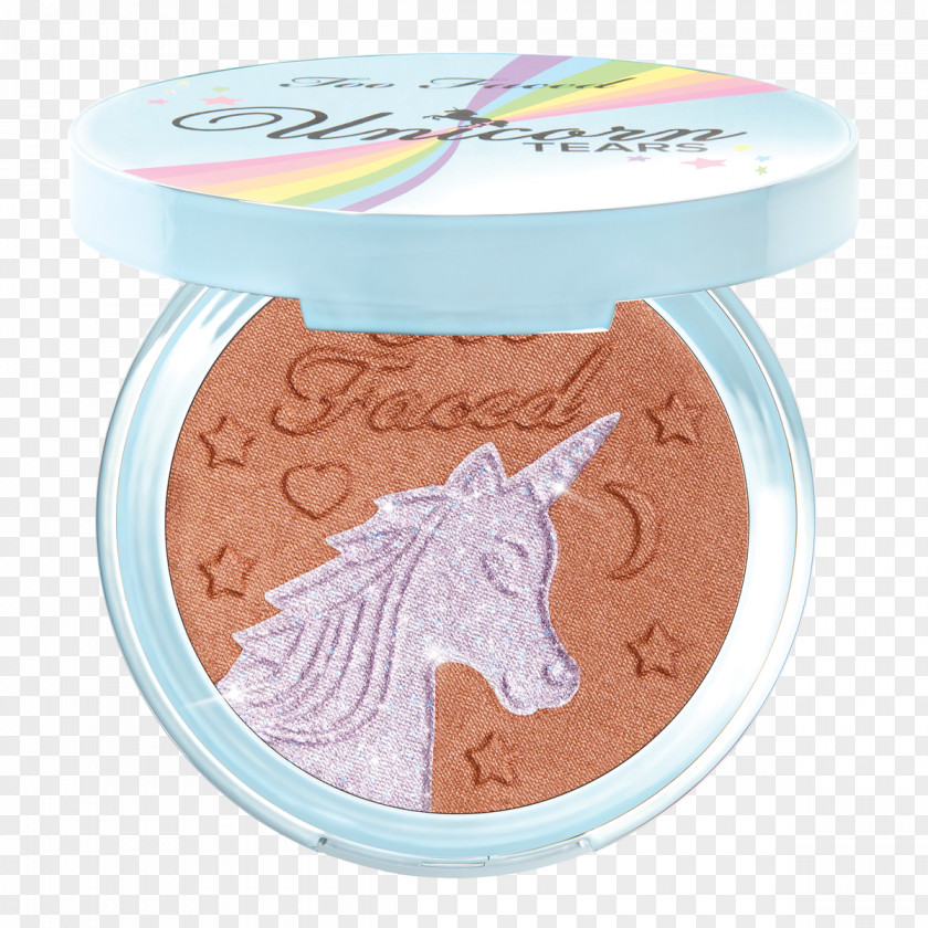 Palette Too Faced Unicorn Bronzer Cosmetics Sephora Rouge PNG