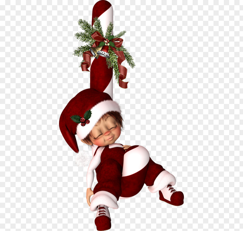Sleeping Child Christmas Cookie New Year PNG