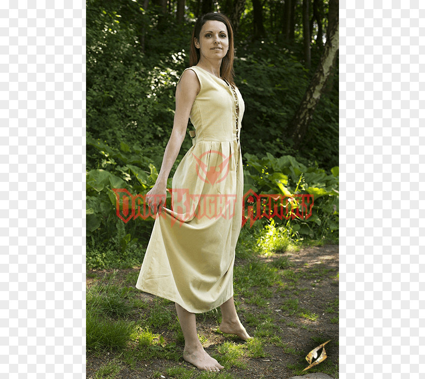 Dress Wedding Middle Ages Slip Peasant PNG