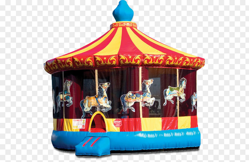 House Carousel Mike's Moonwalk Rentals & Backyard BBQ Renting Inflatable Bouncers PNG