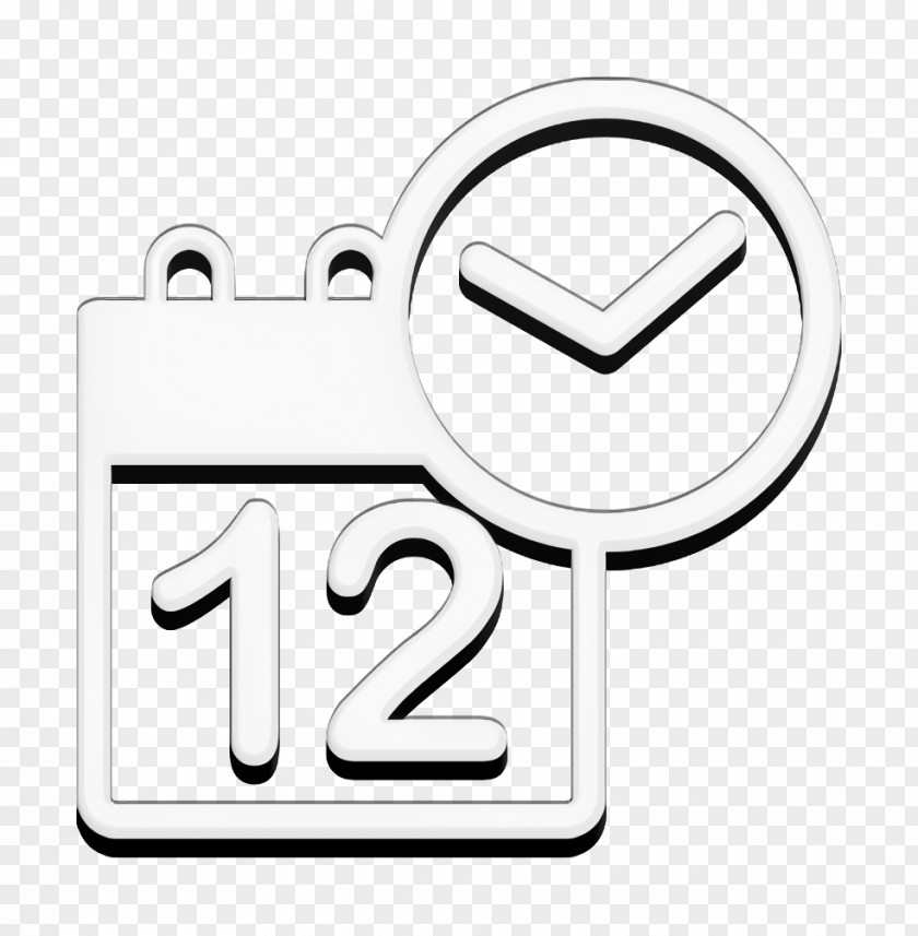 Icon Calendar Clock PNG