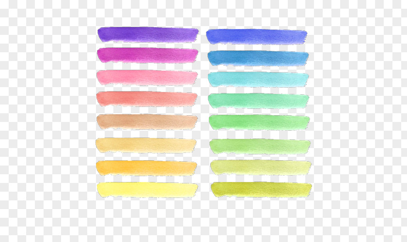 Strokes Watercolor Painting Art Clip PNG