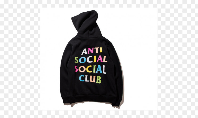 T-shirt Hoodie Anti Social Club Streetwear Bluza PNG