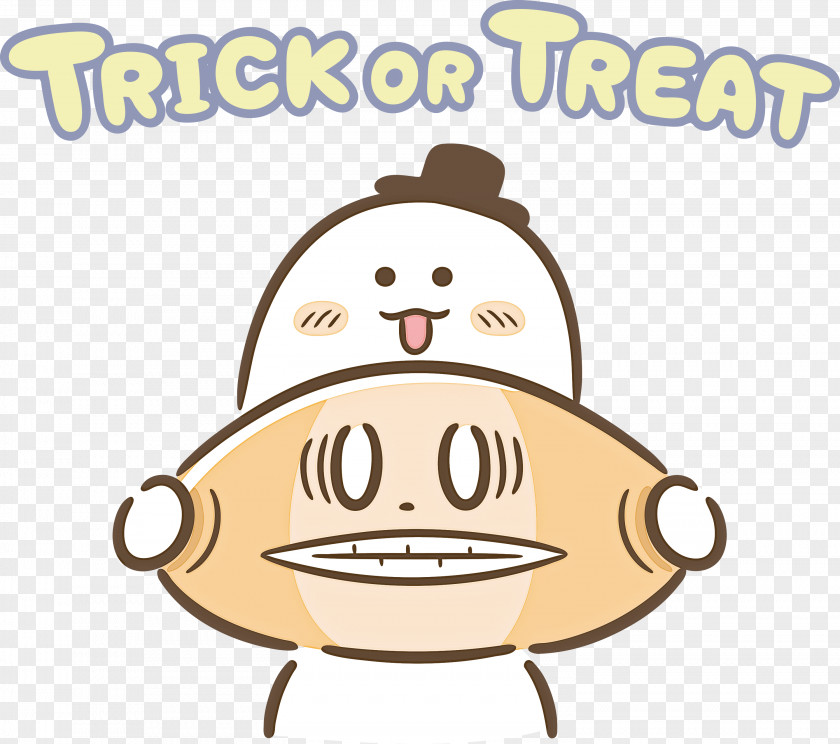 TRICK OR TREAT Happy Halloween PNG