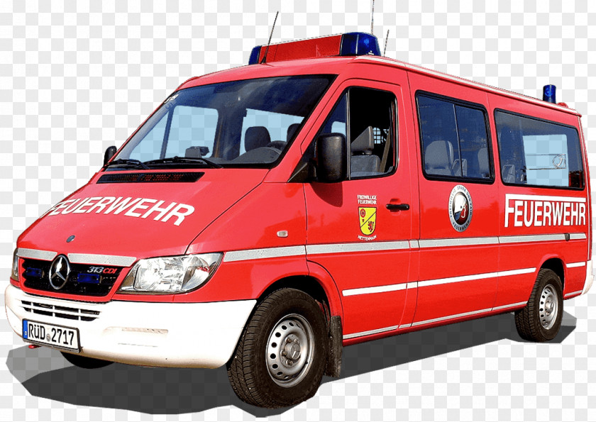 Ambulance Bad Schwalbach Mannschaftstransportwagen Fire Department Vehicle PNG