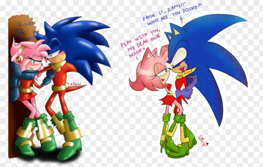 Policeman And Thief Amy Rose Sonic The Hedgehog Drive-In DeviantArt PNG