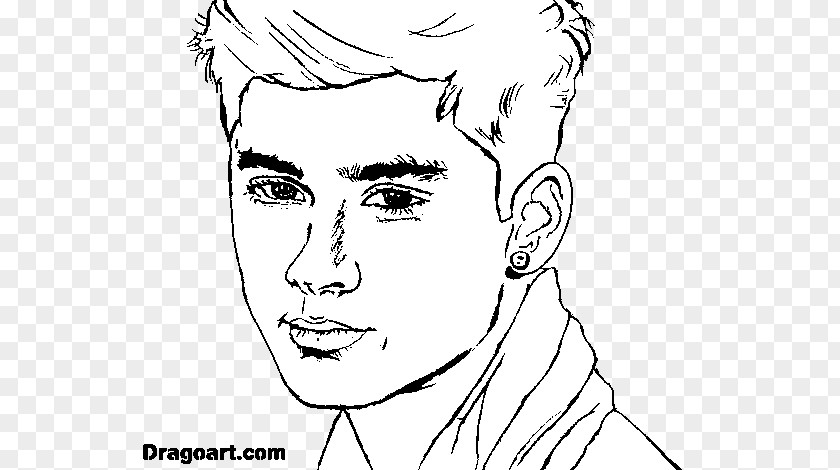Zayn Malik Colouring Pages Coloring Book One Direction Christmas PNG