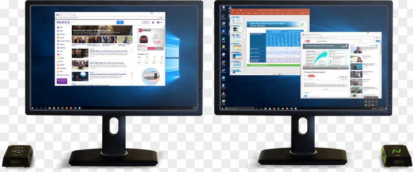 Computer Monitors Thin Client PCoIP Multi-monitor PNG