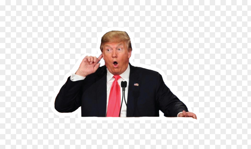 Donald Trump President Of The United States Entrepreneur Get Over It PNG