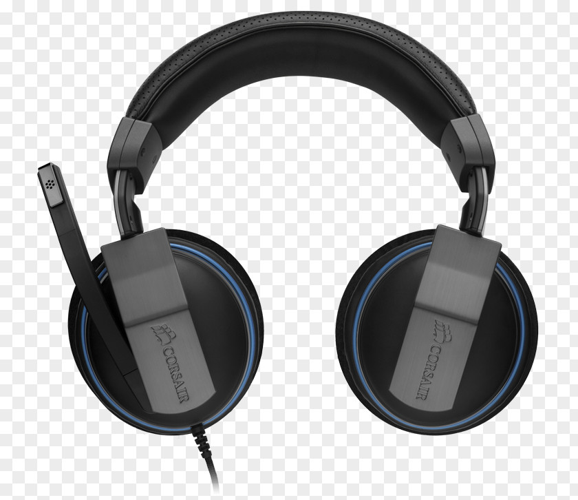 Microphone CORSAIR Vengeance 1500 Dolby 7.1 USB Gaming Headset Headphones Corsair Components PNG