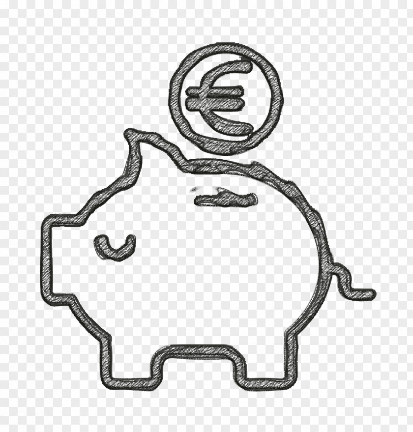 Piggy Bank Icon Currency Save PNG