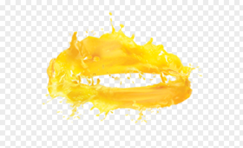 Freshly Squeezed Juice Splash Effect Orange Lemon PNG