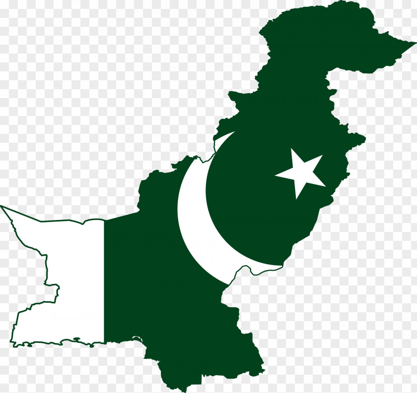 Postcard Flag Of Pakistan Mapa Polityczna File Negara Map PNG