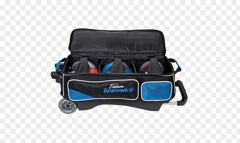 Team Brunswick Bowling Shoes Bag Balls PNG