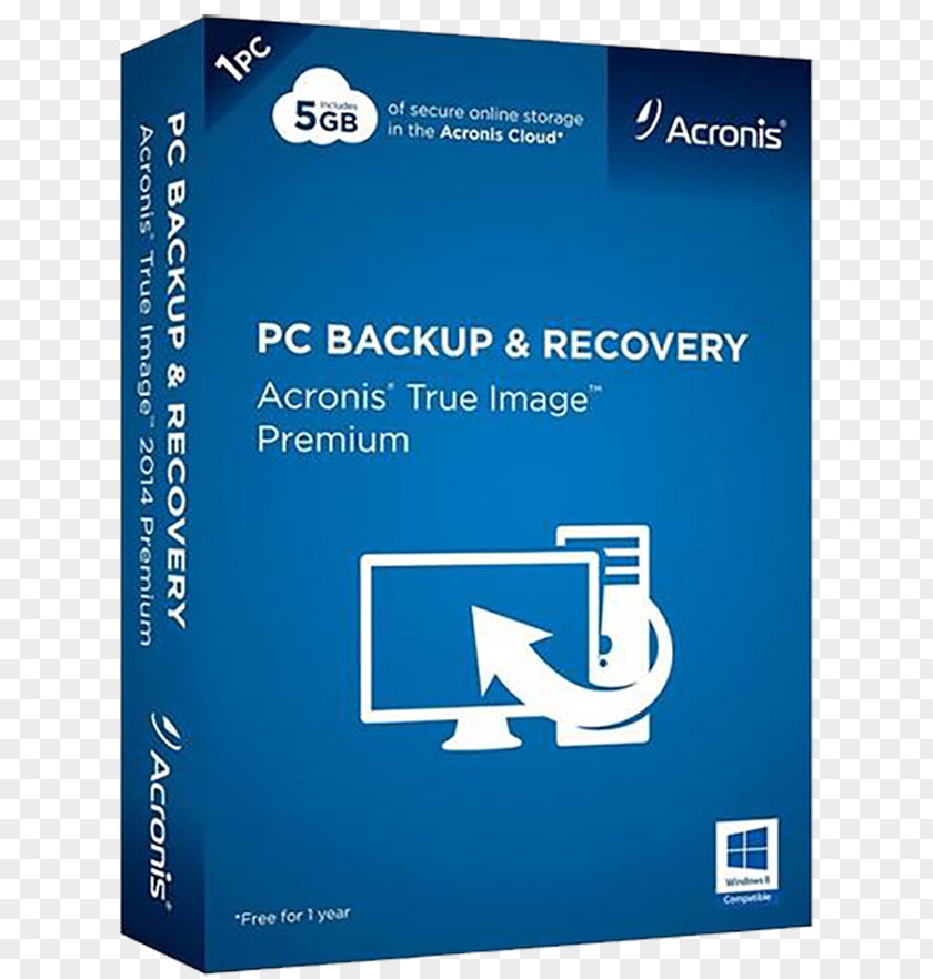 Acronis True Image Backup And Restore Computer Software PNG