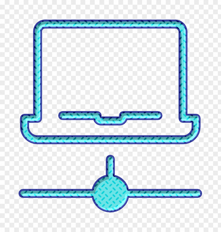 Laptop Icon Business Set PNG