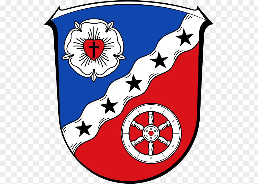 Longer Rodgau Electorate Of Mainz Wheel Coat Arms PNG