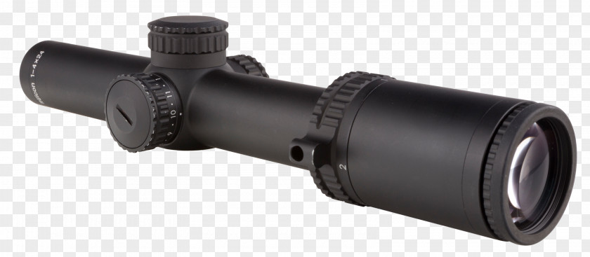 Weapon Monocular Telescopic Sight Red Dot Reflector PNG