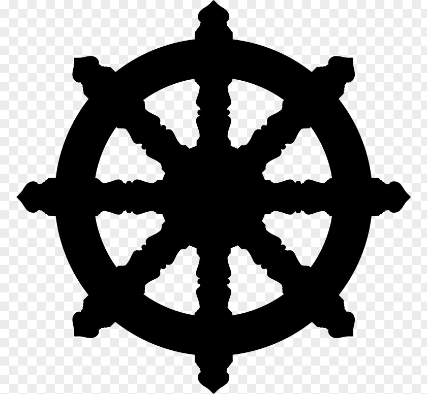 Wheel Of Dharma Dharmachakra Buddhism Buddhist Symbolism PNG