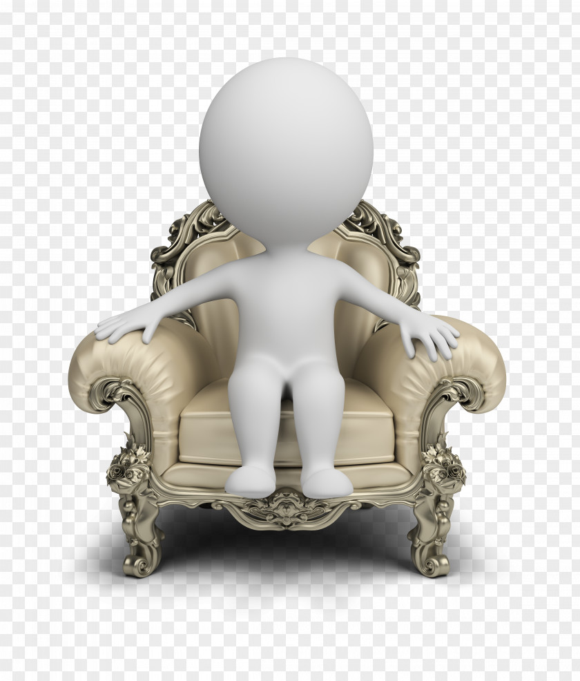 3D Character Sitting On The Sofa Computer Graphics Stock Photography Royalty-free PNG
