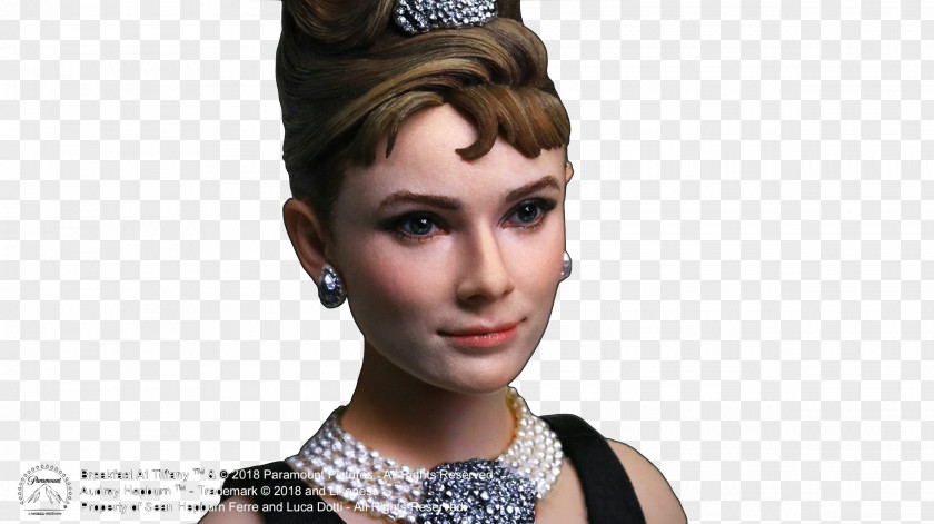 AUDREY HEPBURN DELUXE Holly Golightly Breakfast At Tiffany's PNG